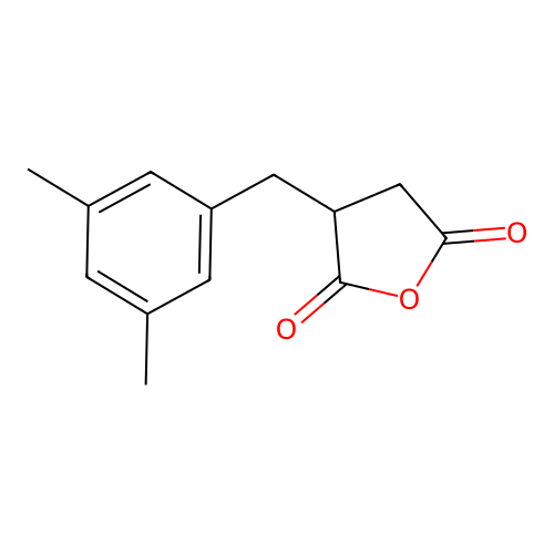 3-(3,5-Dimethylbenzyl)dihydrofuran-2,5-dione structure