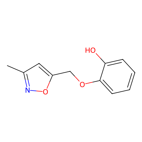 2-(3-Methyl-isoxazol-5-ylmethoxy)-phenol structure
