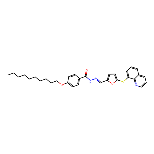 C31H35N3O3S structure