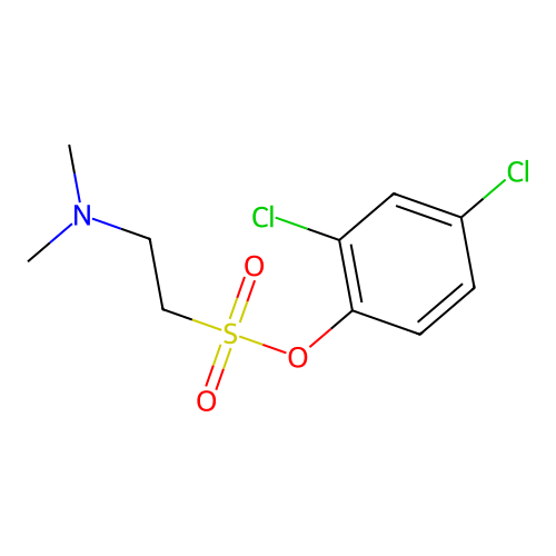 2,4-Dichlorophenyl 2-(dimethylamino)ethanesulfonate structure