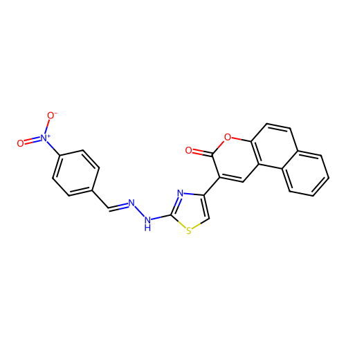 C23H14N4O4S structure