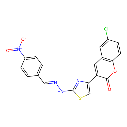 C19H11ClN4O4S structure