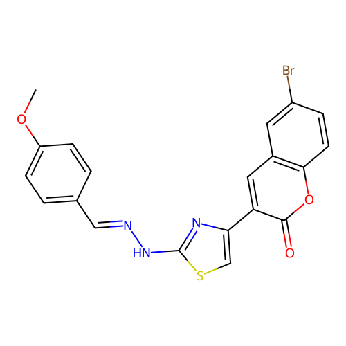 C20H14BrN3O3S structure