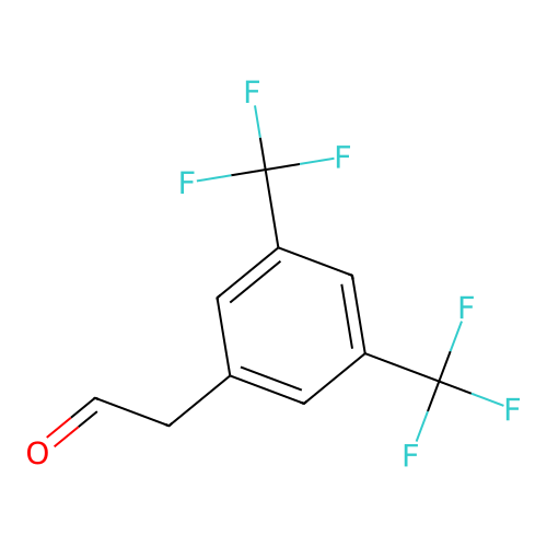 2-(3,5-Bis(trifluoromethyl)phenyl)acetaldehyde structure