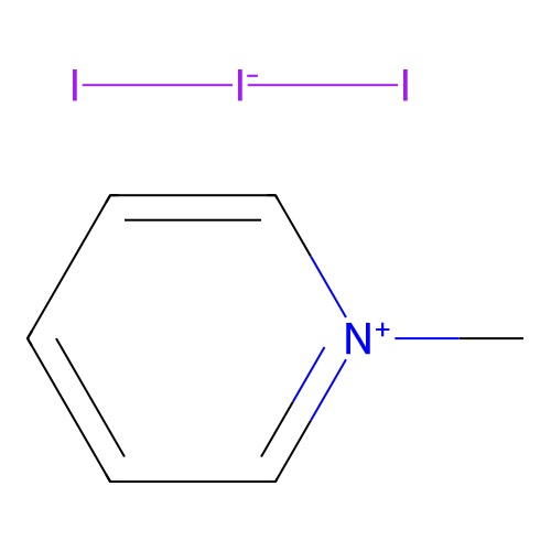 1-Methylpyridin-1-ium triiodide structure