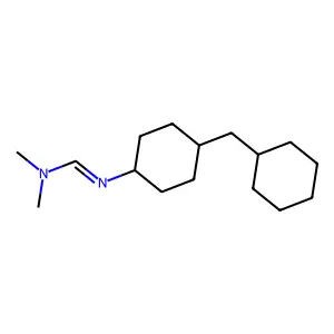 N,N-Dimethyl-N'-(4-cyclohexylmethylcyclohexyl)formamidine structure