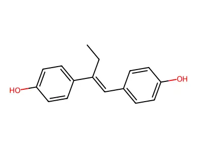 4-[2-(4-Hydroxyphenyl)but-1-enyl]phenol structure