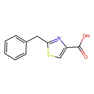 2-Benzyl-1,3-thiazole-4-carboxylic acid structure