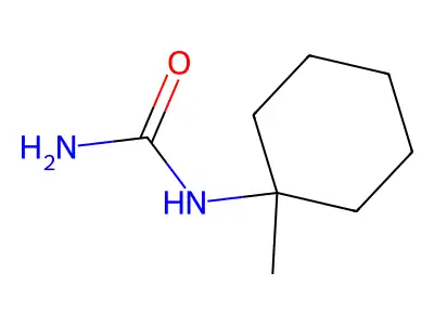Urea, (1-methylcyclohexyl)- structure