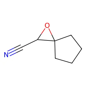 1-Oxaspiro(2.4)heptane-2-carbonitrile structure