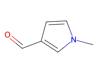1-methyl-1H-pyrrole-3-carbaldehyde structure