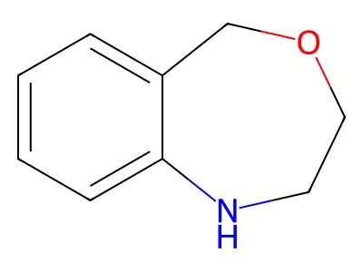 2,3,4,5-Tetrahydro-1,5-benzoxazepine structure