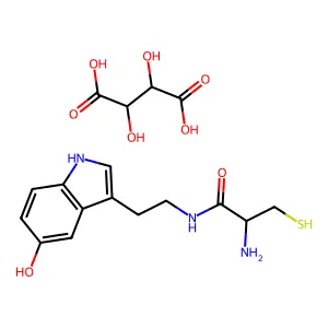 1,3-Indandiol, 2-(3-(4-(p-methoxyphenyl)-1-piperazinyl)propyl)-2-phenyl- structure