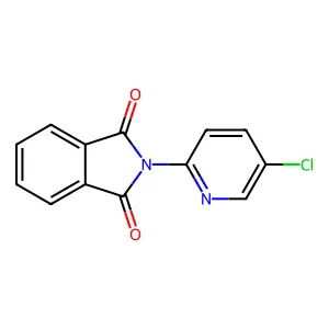 N-(5-Chloro-2-pyridyl)phthalimide structure