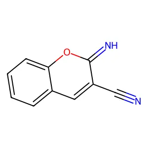 2-Iminochromene-3-carbonitrile structure