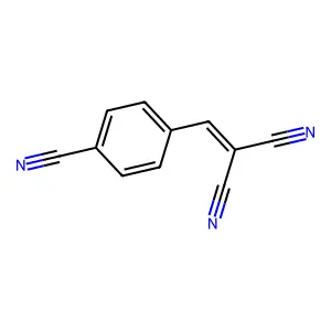 4-氰基亚苄基丙二腈 structure