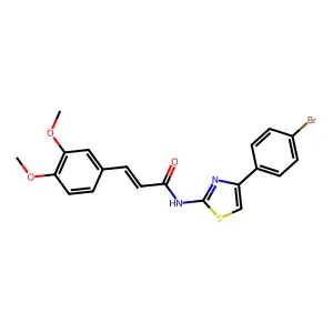 C20H17BrN2O3S structure
