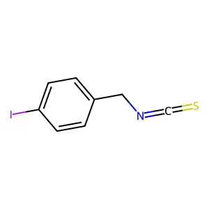 Benzene, 1-iodo-4-(isothiocyanatomethyl)- structure
