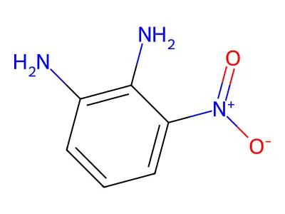3-Nitro-1,2-phenylenediamine structure