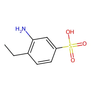 Benzenesulfonic acid, 3-amino-4-ethyl- structure