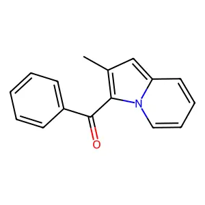 (2-Methylindolizin-3-yl)(phenyl)methanone structure