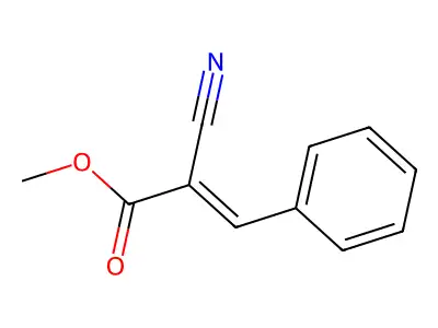 2-氰基-3-(4-甲基苯基)丙烯酸甲酯 structure