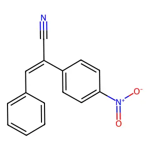 4-Nitro-alpha-(phenylmethylene)benzeneacetonitrile structure