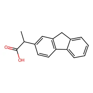 (+-)-Cicloprofen structure