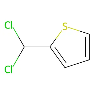 2-(Dichloromethyl)thiophene structure