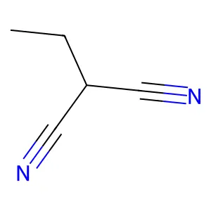 2-乙基丙二腈 structure