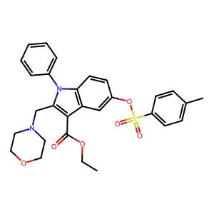 C29H30N2O6S structure
