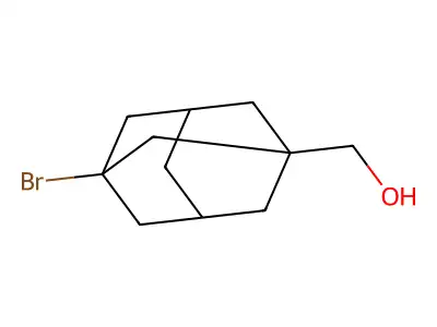3-Bromotricyclo[3.3.1.13,7]decane-1-methanol structure