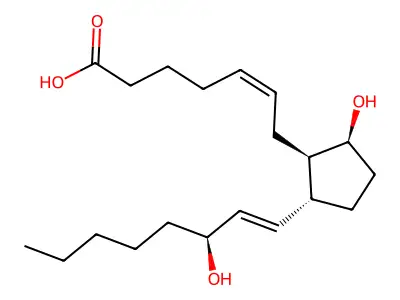 11-Deoxy-pgf2alpha structure