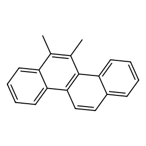 5,6-Dimethylchrysene structure