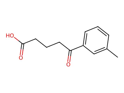 5-(3-Methylphenyl)-5-oxovaleric acid structure