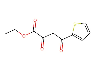 Ethyl 2,4-dioxo-4-(thiophen-2-yl)butanoate structure