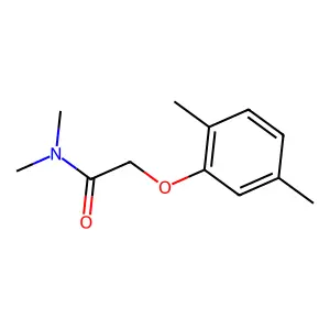 2-(2,5-dimethylphenoxy)-N,N-dimethylacetamide structure