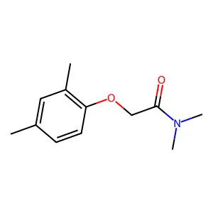 Acetamide, 2-(2,4-dimethylphenoxy)-N,N-dimethyl- structure