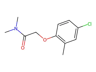 2-(4-Chloro-2-methylphenoxy)-N,N-dimethylacetamide structure