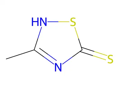 2-Mercapto-5-Methyl-1,3,4-Thiadiazole structure