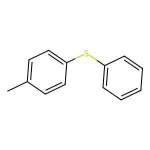 Benzene, 1-methyl-4-(phenylthio)- structure