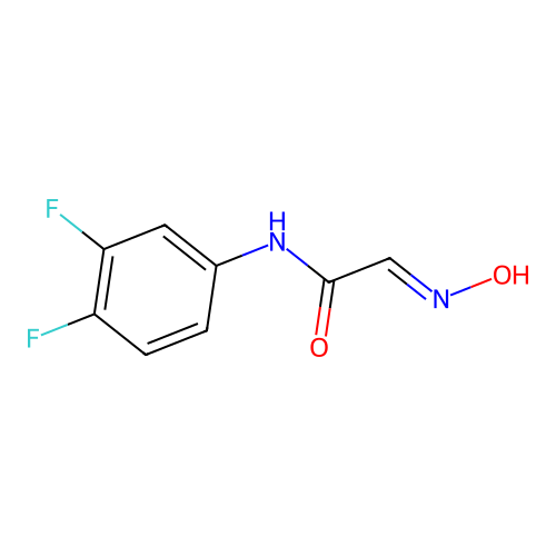 N-(3,4-Difluorophenyl)-2-(hydroxyimino)acetamide structure