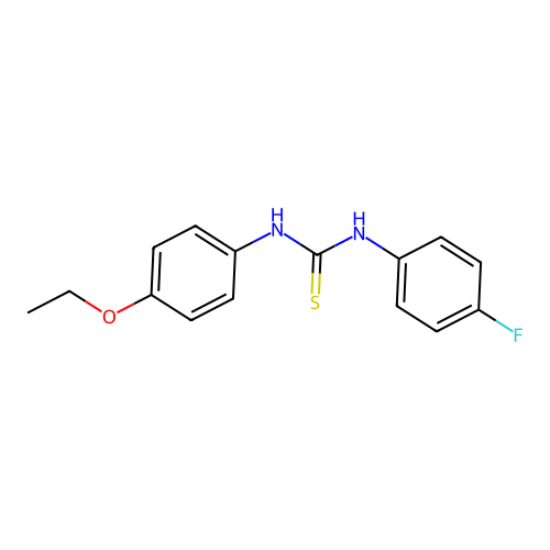 1-(4-Ethoxyphenyl)-3-(4-fluorophenyl)thiourea structure