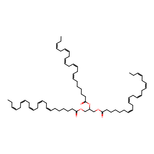 Glyceryl triclupanodonate structure