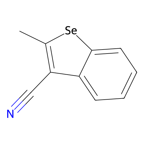 Benzo[b]selenophene-3-carbonitrile, 2-methyl- structure