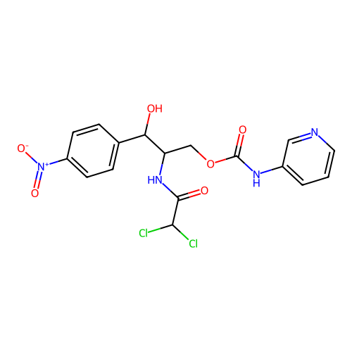 C17H16Cl2N4O6 structure