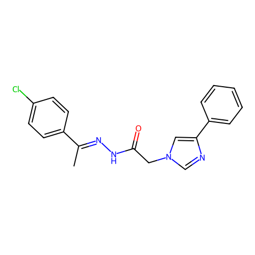C19H17ClN4O structure