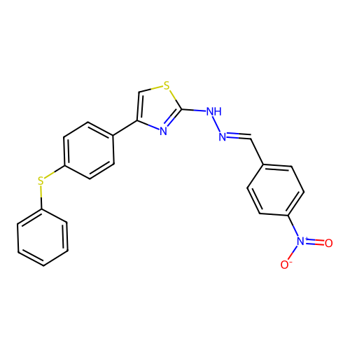 C22H16N4O2S2 structure