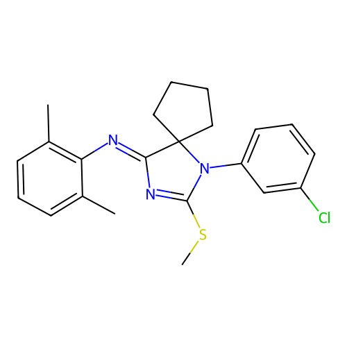 C22H24ClN3S structure