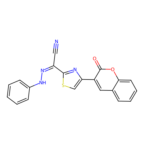 C20H12N4O2S structure